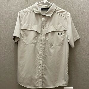 Under Armour Heat Gear button down shirt
